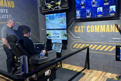Don't miss the chance to try the Strike Pay Dirt Challenge at the CAT CONEXPO booth's Technology Hub. Participants will be able to try out Cat Command, Caterpillar's remote control operator station, by entering a wheel loader skill competition.