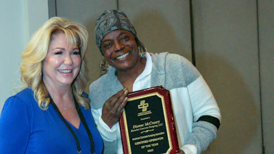 From left: Executive Director Christi Collins and Dianne McCready, ACPA’s first female Safe Operator of the Year.