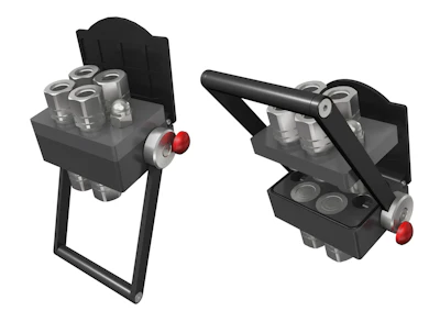 When configured to connect under pressure, the multiplate system supports manual connection up to 350 bar.