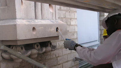 Case Study the Helmsley Building - Concrete Anchor Repair