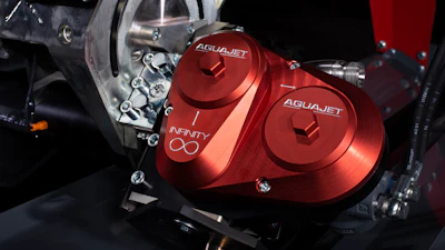 The Aqua Cutter 750V Hydrodemolition Robot
