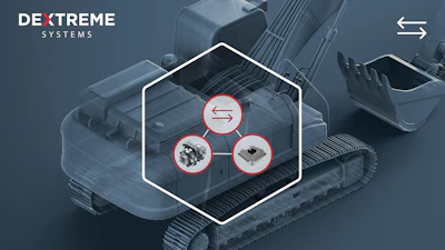 At the core of each Dextreme system is the Danfoss Digital Displacement pump, a digitally controlled hydraulic pump for off-highway machinery.
