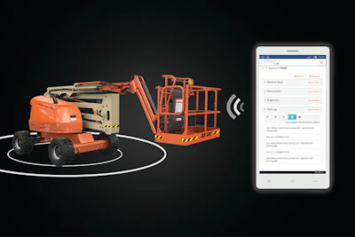 JLG offers ClearSky telematics devices factory-installed and form-fitted to the exact machine on new production models, as well as retrofit kits for machines currently in the field.