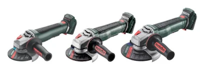 The W11 series features soft start, Metabo’s M-Quick tool free wheel change system, mechanical safety clutch, safety brake, non-locking paddle switch and overload protection.