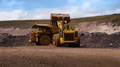 The 70/70R57 MICHELIN X MINE L4 tire offers protection and wear resistance due to the steel cables in the tire, enabling endurance under harsh mining conditions.