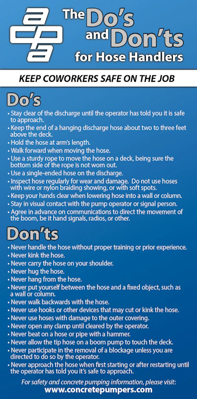 Hose-Whipping Concrete Contractor Construction Safety