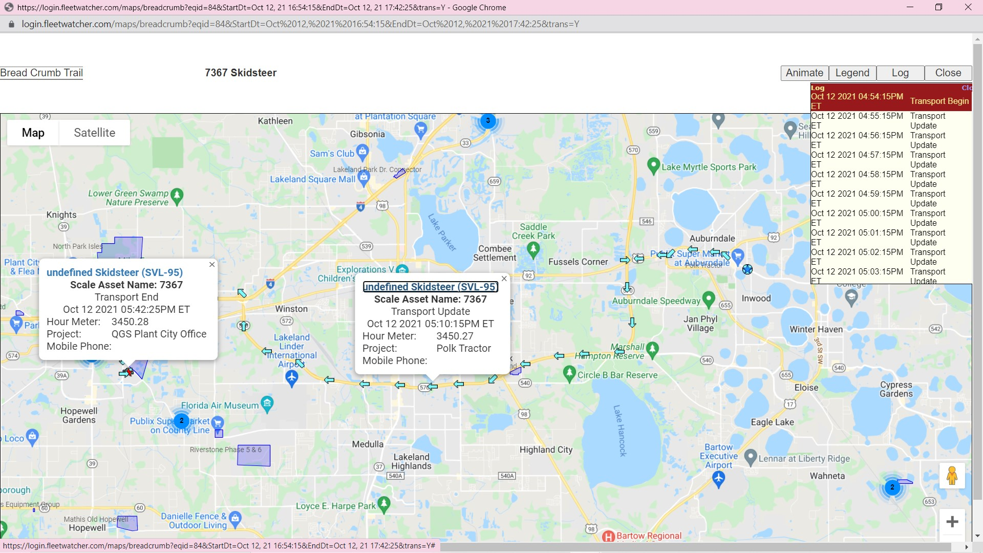The platform's GPS technology allows users to see where any piece of equipment is at any given time, while an included proactive Unauthorized Use feature alerts user if equipment is started after hours.