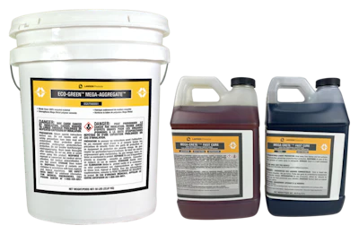 Up to six times more abrasion resistant than concrete, this solution permanently bonds to concrete, metal or rebar and wood.