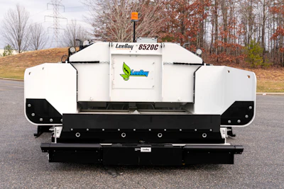 The LeeBoy prototype 8520C E-Paver was designed to be electric but controlled like traditional machines.