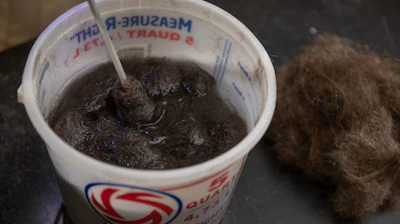 Using Human Hair in Concrete Repair