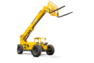The added load capacity supports material handling tasks in highway construction, pipe yard applications and for extended load requirements on traditional building sites.