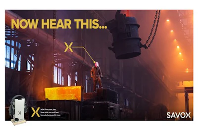 As the Savox Noise-COM 500 can be connected to various Bluetooth two-way radios or mobile phones, users can listen to audio as well as make and receive phone calls.