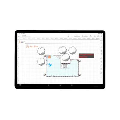 ArcSite offers CAD and BIM for professionals with a mobile device, allowing the creation of 2D drawings and capture of building information for a variety of applications.