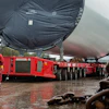 Fitting new engines in existing SPMT fleets cuts down on both waste and additional construction, compared to purchasing new zero emission equipment.