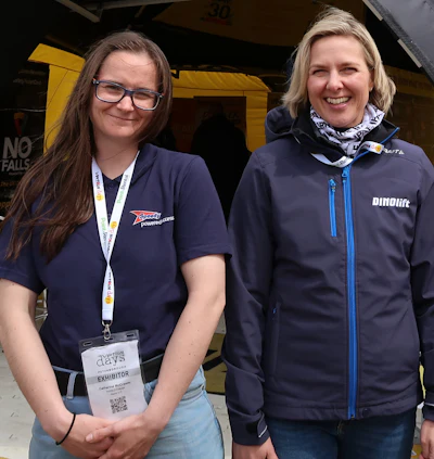 Catherine McCreedy (left)