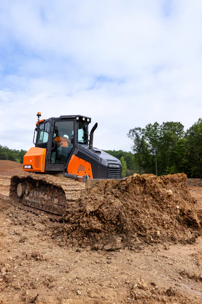 The DD130 dozer delivers more horsepower, better tractive effort and superior pushing power when compared to the DD100.