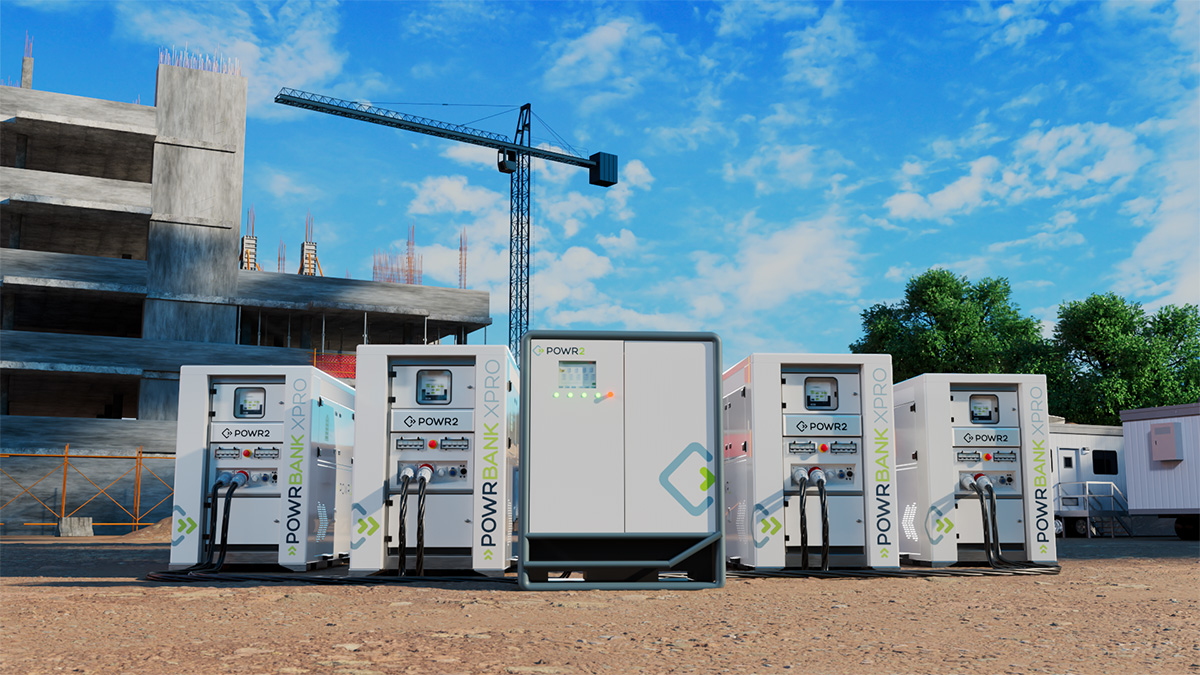 The POWRSYNC device creates a parallel battery system to harness the combined power of multiple POWR2 POWRBANKs.