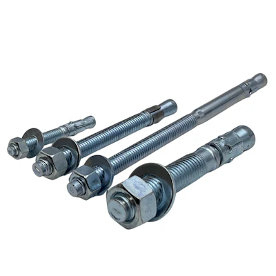 Concrete Fasteners For Industrial Applications
