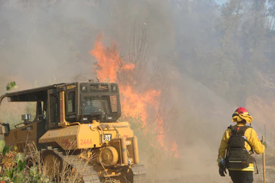 New fire dozer packages for the Cat D5 were developed based on conversations with agencies like the U.S. Bureau of Land Management, U.S. Fish and Wildlife Service, U.S. Forest Service, the Georgia Forestry Commission and CAL FIRE.