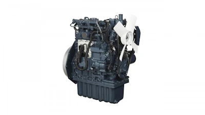 Equipped with the TVCR combustion system, the D1105-K engine combines Kubota’s original combustion system with electronic control technology developed specifically for small engines.