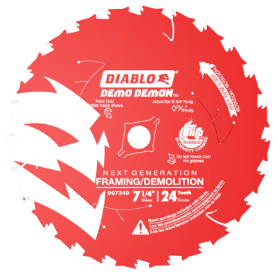 The Demo Demon Next Generation Ultimate Framing Demolition Saw Blade