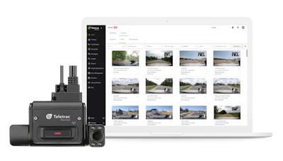 The AI-powered, dual-camera dash cam is integrated with Teletrac Navman’s TN360 fleet management software to give fleet owners a unified view of their video and telematics data.