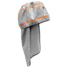 The machine-washable helmet liner with attached nape cover and cooling towel feature chemical-free cooling technology with UPF-50 sun protection.