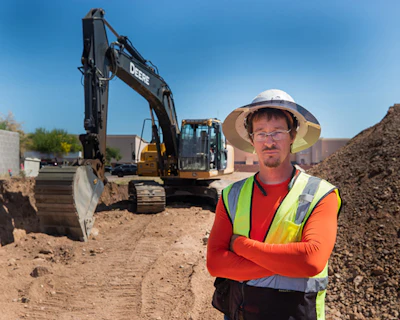 William Presnell, an experienced operator with Carume Contractors in Arizona.