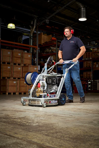 Powered by a 13-hp GX390 Honda engine, individuals can adjust psi settings to meet specific cleaning or washing requirements.