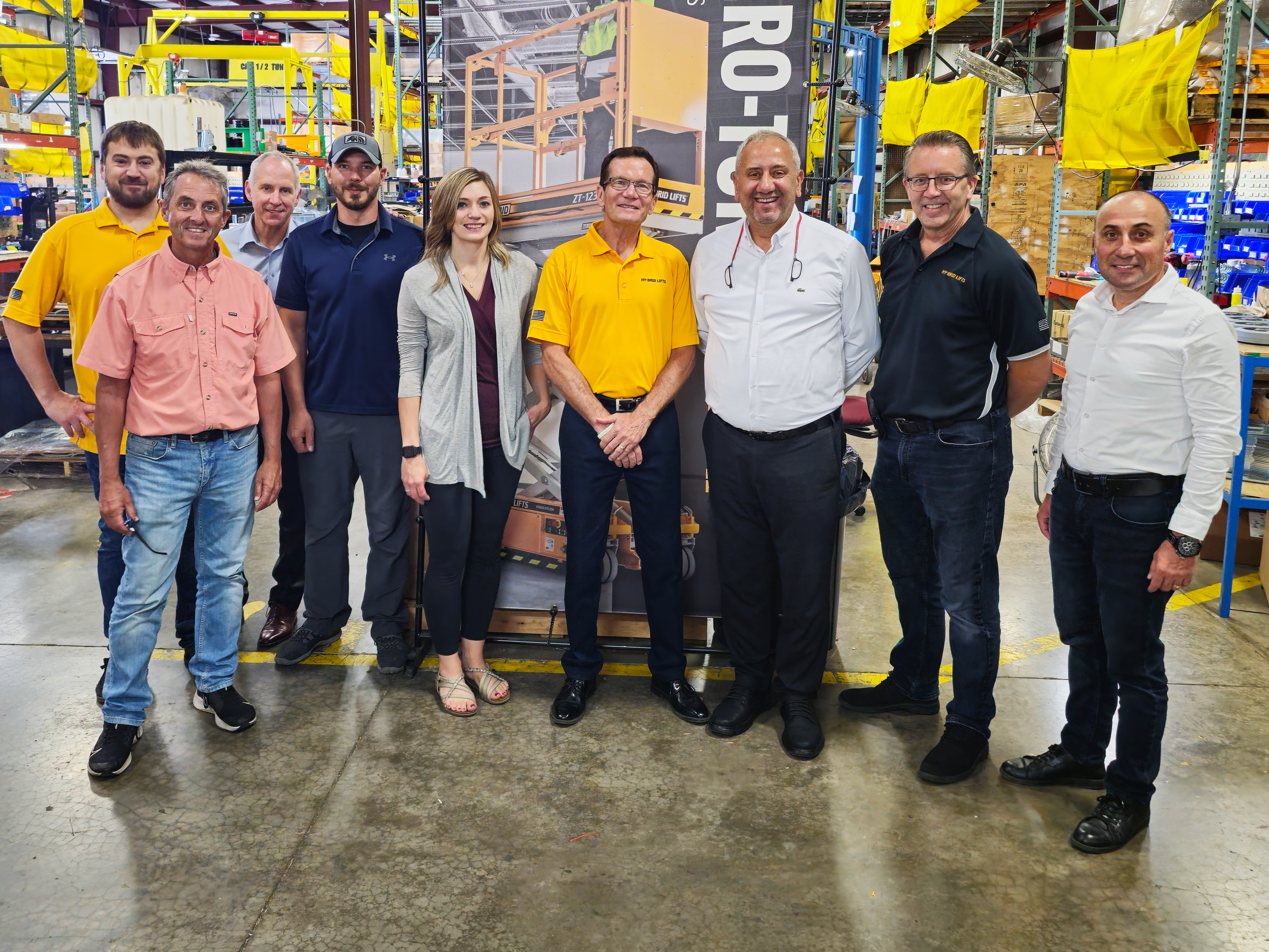 This partnership will increase Hy-Brid Lifts' product offering and provide working capital for accelerated growth in all areas.