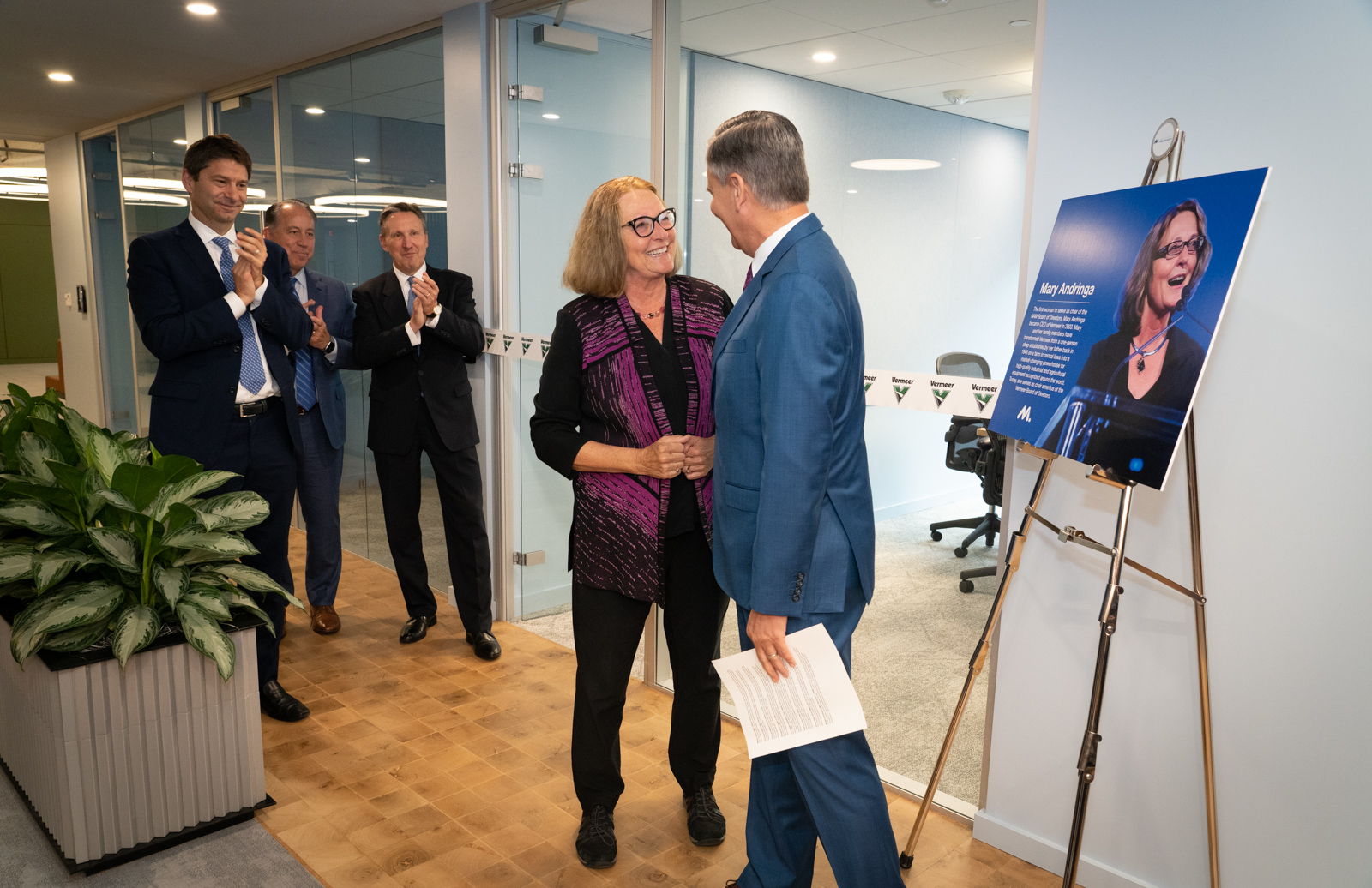 Andringa has been a strong advocate for workforce development and education throughout her career as a manufacturer.
