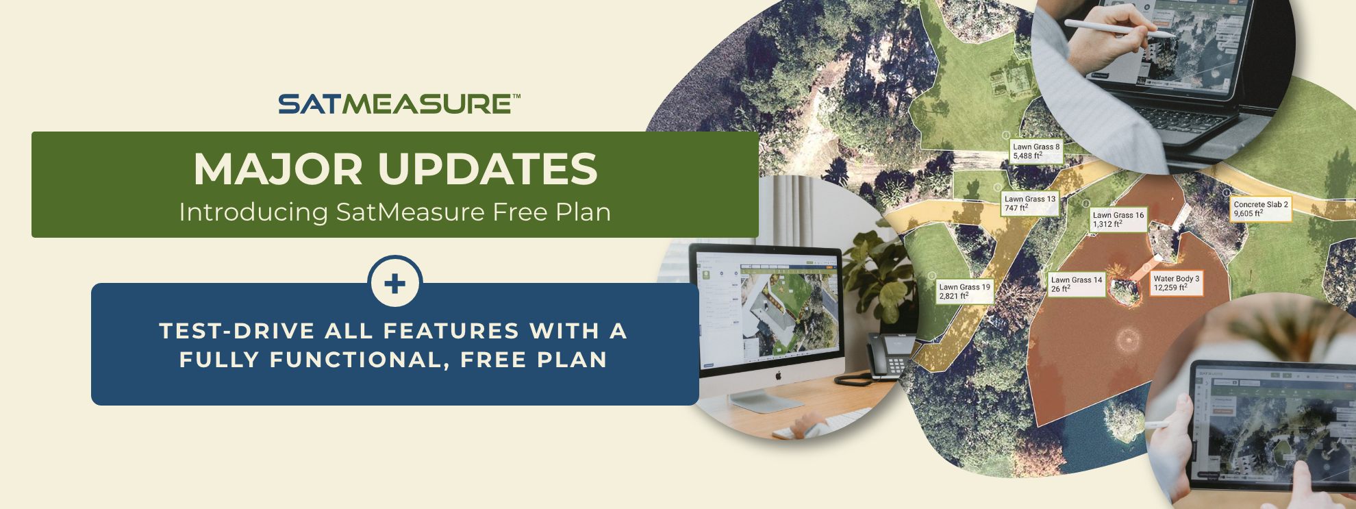 The new free plan allows users to measure and save up to 10 properties each month.