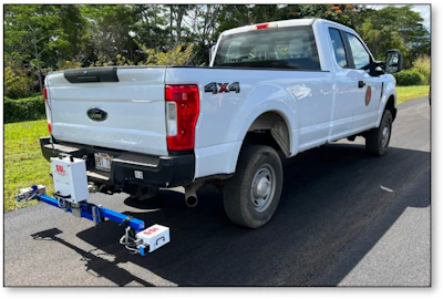 Glover’s SSI Bumper-mounted High-speed Inertial Profiler