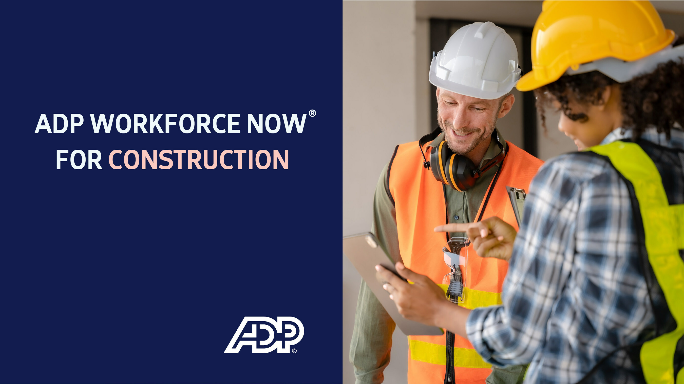 Built within ADP Workforce Now, an all-in-one HCM solution, this specialized software provides construction firms with the tools needed to run payroll, manage HR and recruit and develop workers.