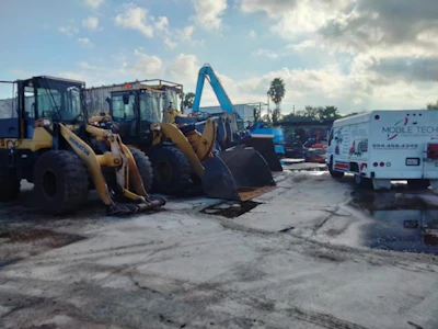 Mobile repair services are convenient for construction companies and contractors. It makes getting maintenance completed much easier and eases the stresses put on workers in charge of managing and scheduling servicing.