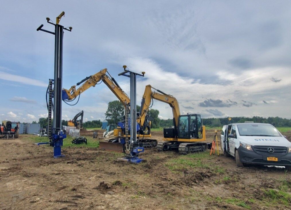 Trimble and Mincon now offer a Trimble-Ready piling solution for solar field construction.