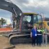The Equipment Today team got to operate the EC230 electric excavator.