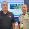 Topcon Vice President Jason Hallett and Global Director of Business Development and Marketing, Integration Services Scott Langbein.