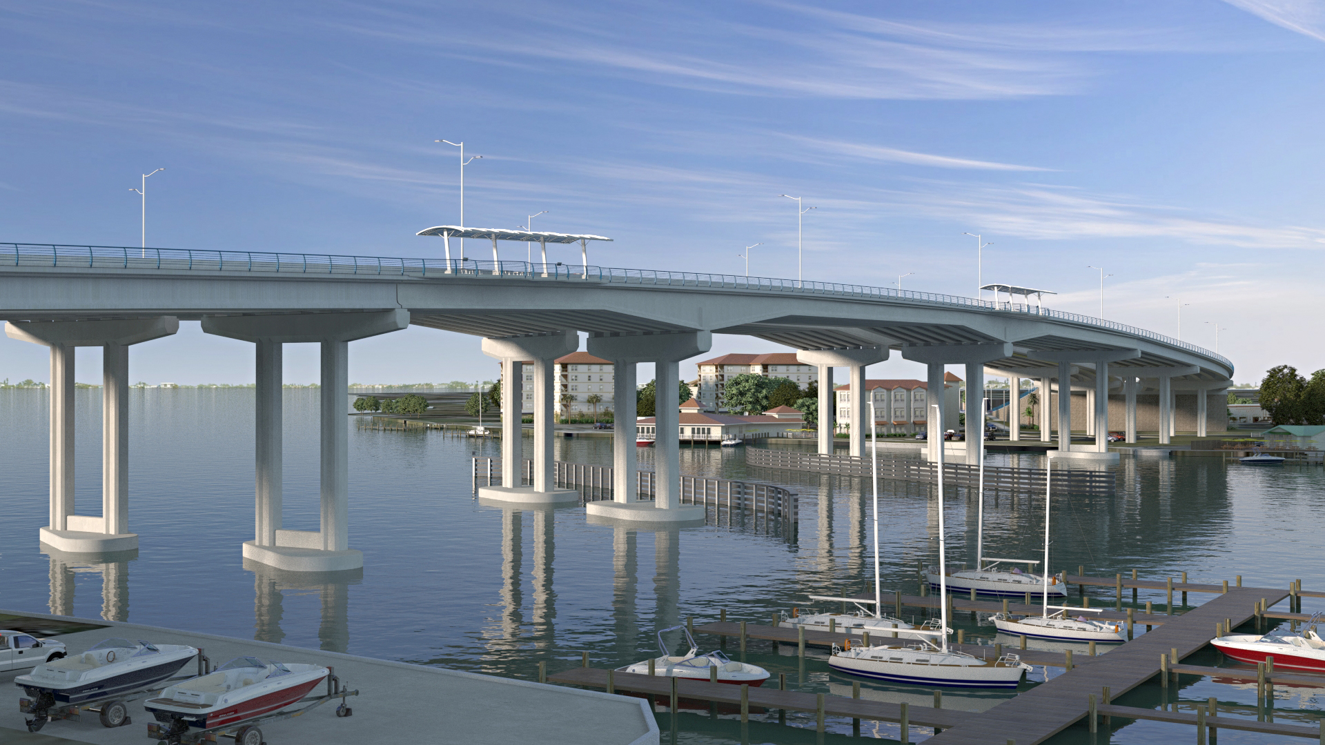 Brooks Bridge Construction Begins In Florida