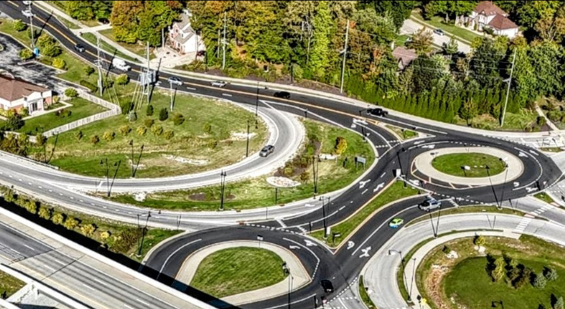 The roundabouts weren’t in the original contract and were one of the things the city was able to add in due to the company fitting its budget and the stable trust already formed between them.