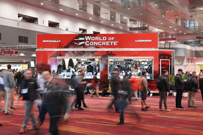 The World of Concrete will celebrate its 50th year during the World of Concrete 2024 show.