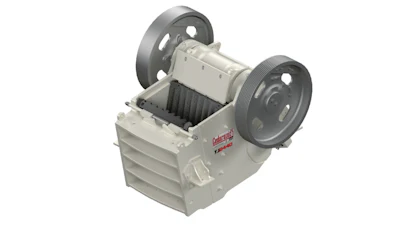 The TJ2440 single-toggle jaw crusher handles different types of materials like ores and rock, to travel and recycled concrete.