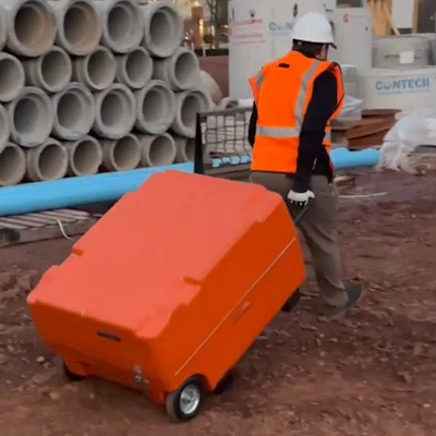 See Drone-Based Portable Light Tower At World Of Concrete 2024