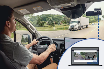 The company's commercial solutions pull connected vehicle data and integrate it into the Ford Pro Intelligence platform, equipping fleet managers with insights about and control over vehicles on the road.