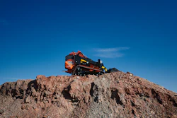 Featuring an enhanced track design, the Ditch Witch SK1750 offers a smooth, comfortable ride.
