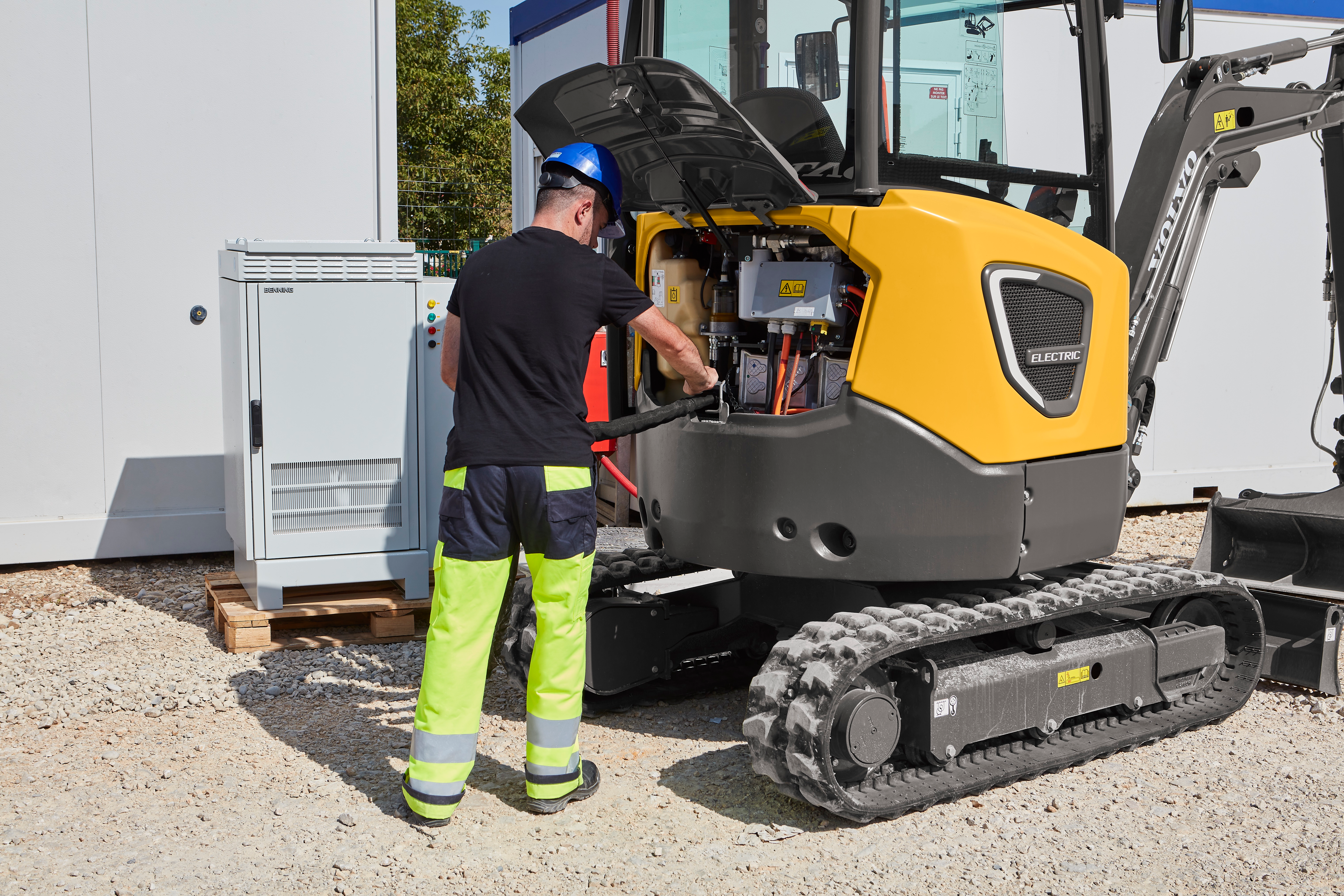 Jobs that can rack up 10,000 hours on a diesel machine might add 6,000 hours or 7,000 hours to a comparable electric machine.