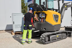 Jobs that can rack up 10,000 hours on a diesel machine might add 6,000 hours or 7,000 hours to a comparable electric machine.