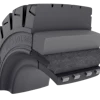 The Galaxy MFS 101 SDS is available in 28 sizes, for rims ranging from 8 to 15 in.