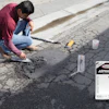 Rapid Set Asphalt Repair Mix is a fast-setting, cementitious repair material with a coarse aggregate blend designed for moderate to deep asphalt repairs.