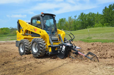To provide operators with high reliability, Wacker Neuson’s skid steers have forward tipping cabs that allow teams to rapidly access components.